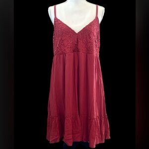 Maurice’s Red Sundress in good condition.